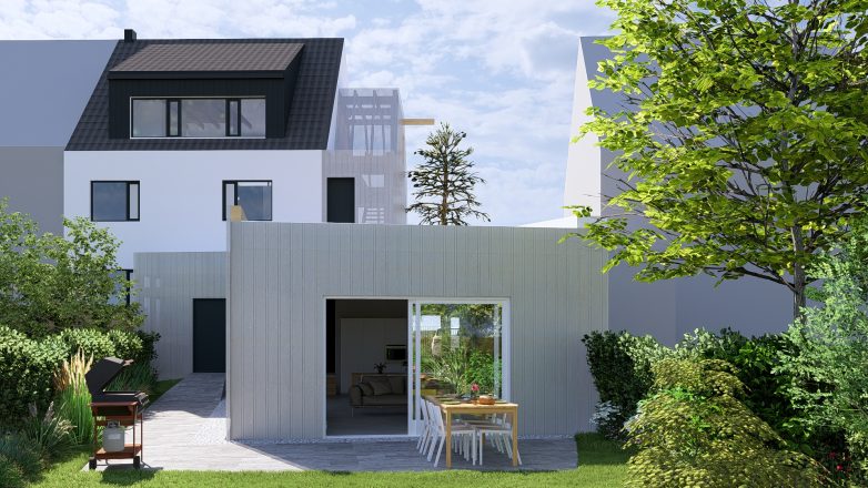 MFH Sanierung inkl. Anbau in Hanau